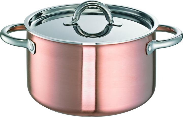 Actual product image Schulte-Ufer Meat pot De Luxe i copper (24 cm, Pot, Cast aluminium)