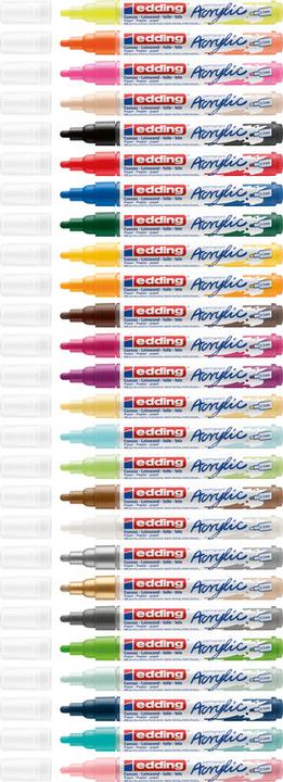 Produktbild Edding Acrylmarker 5100 Medium (Silber, 3 mm, 1 x)