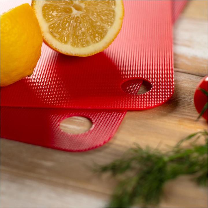 Actual product image Kuhn Rikon Cutting boards set 2 pcs red