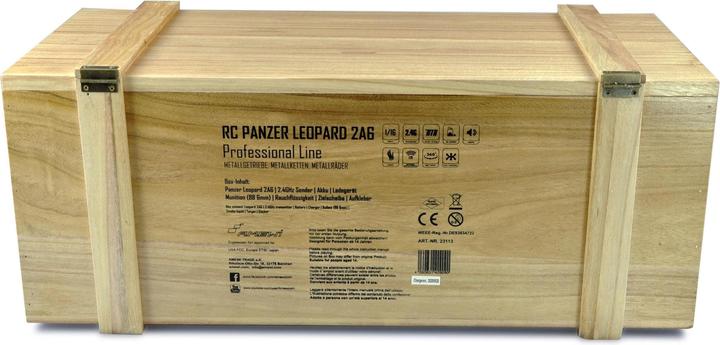 Produktbild Heng Long 2A6 Professional Line IR (RTR Ready-to-Run)