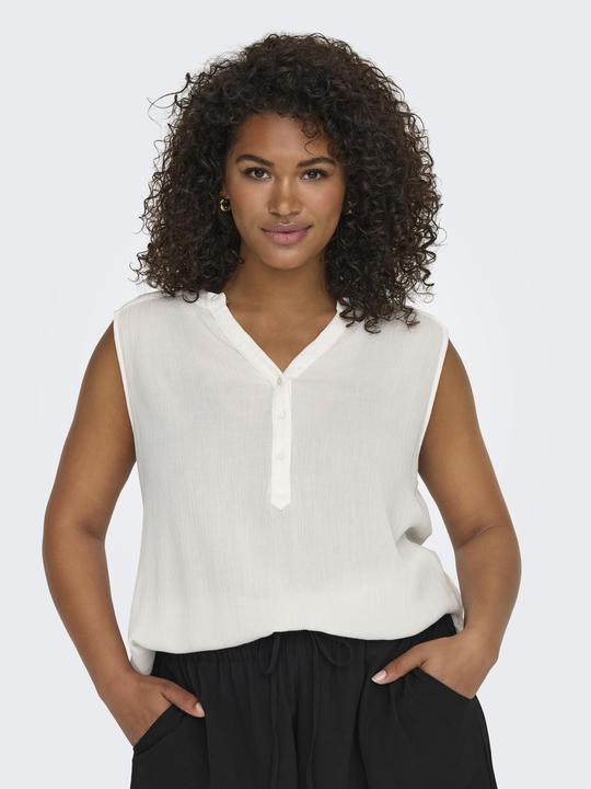 Produktbild Only Normal geschnitten V-Ausschnitt Curve Tank-Top Top (52)