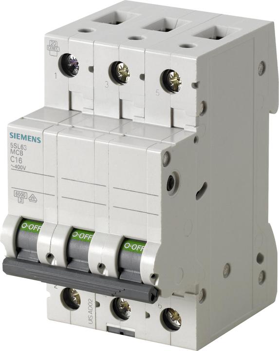 Actual product image Siemens Circuit breaker 3-pole