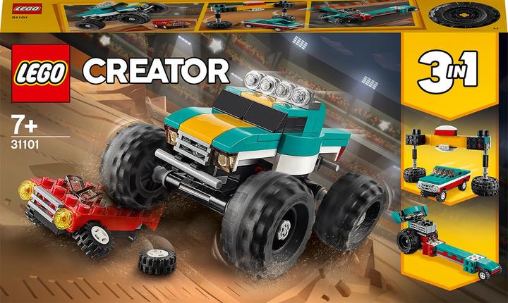 Actual product image LEGO Monster truck (31101, LEGO Creator 3-in-1)