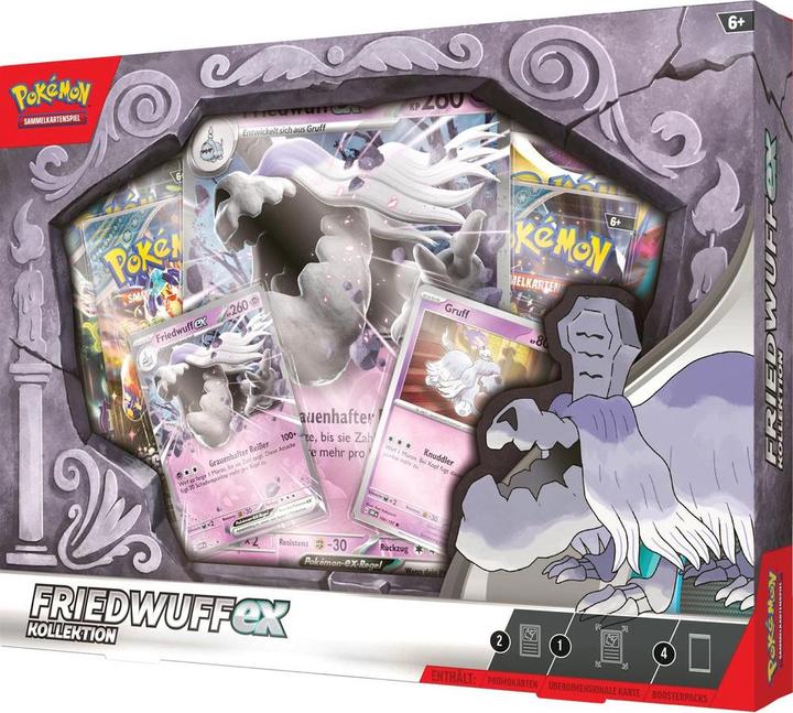 Image du produit Pokémon Pokemon TCG: Friedwuff-ex Kollektion (Allemand, Coffret & Collection)