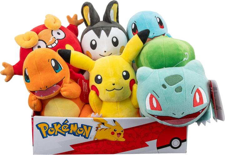 Produktbild Pokémon Plüschfiguren Version A (20 cm)