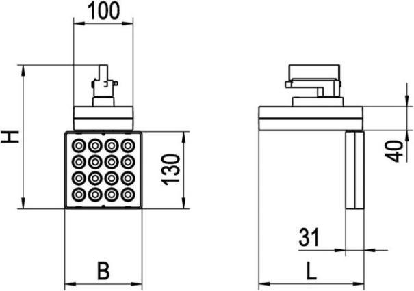 Produktbild Ridi LED-Stromschienenstrahler (3940 lm)