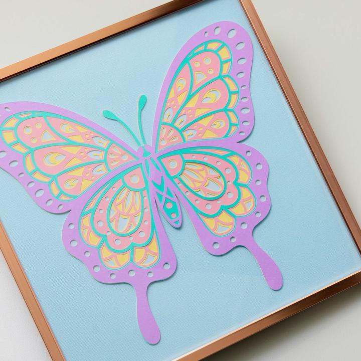 Actual product image Cricut Sticker paper Smart 30.5 x 30.5 cm, 10 sheets, multicoloured (210 g/m², 10 x)