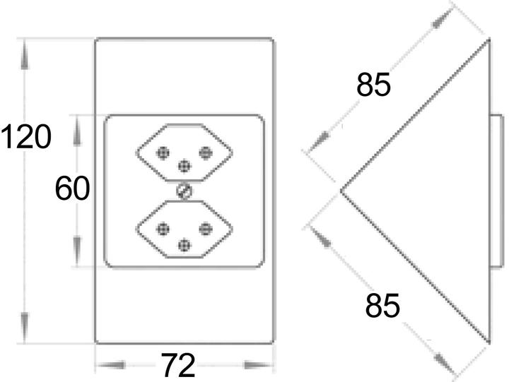 Actual product image Werkstarck Socket triangle