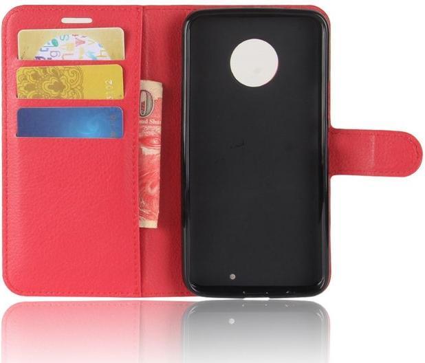 Actual product image MU Classic Classic leather case with litchite texture (Motorola Moto X4)