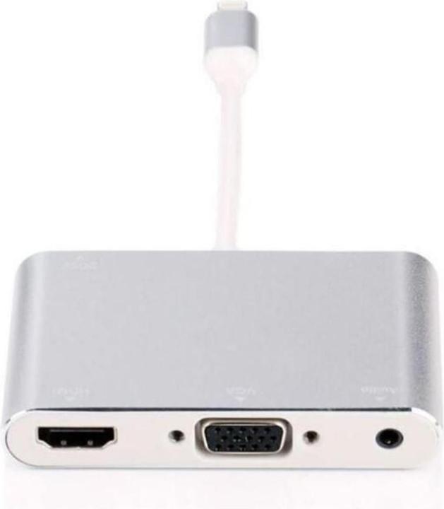 MicroConnect Lightning Hub (USB-C, 3 Ports)