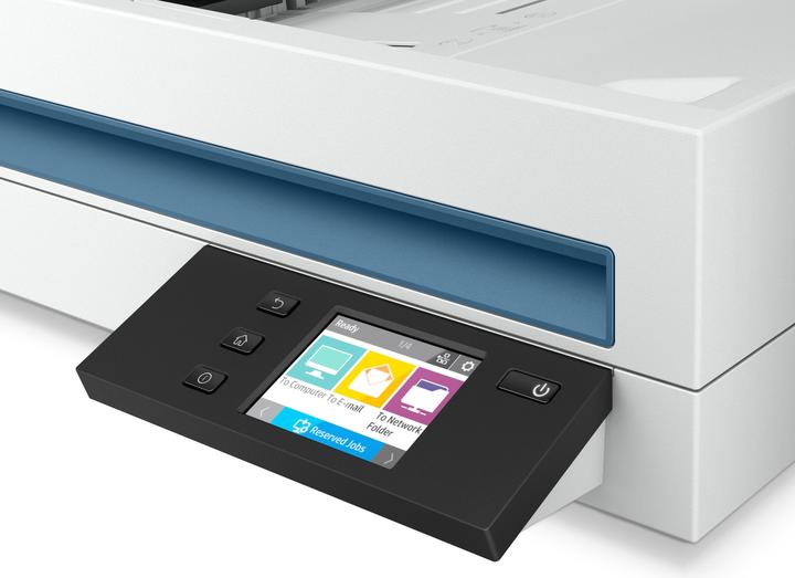 Immagine prodotto HP ScanJet Pro N4600 fnw1/scansione fino a 40ppm/100 pagine ADF con scansione automatica fronte/retro (USB, WiFi, LAN, Ethernet, RJ45)