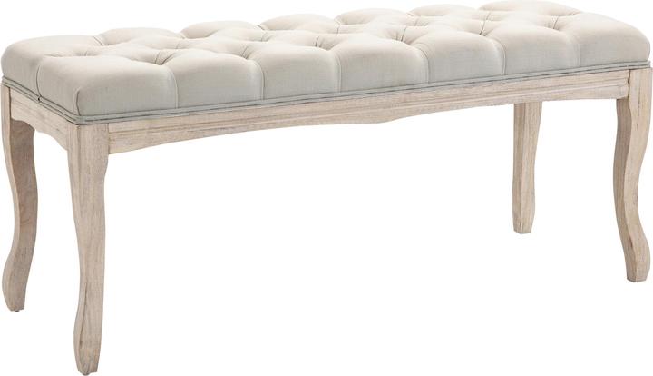 Homcom Upholstered bench with tufted design (38 cm)