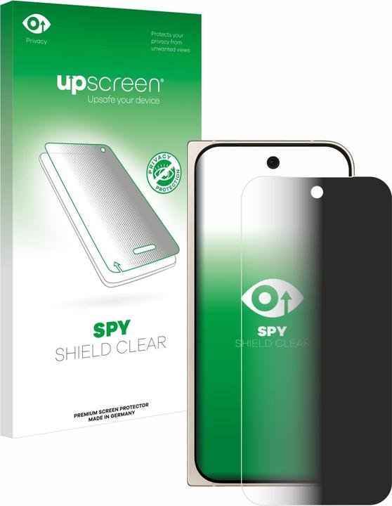 Immagine prodotto upscreen Spy Shield Pellicola Privacy (1 Pezzo/i, Google Pixel 9 Pro Fold)