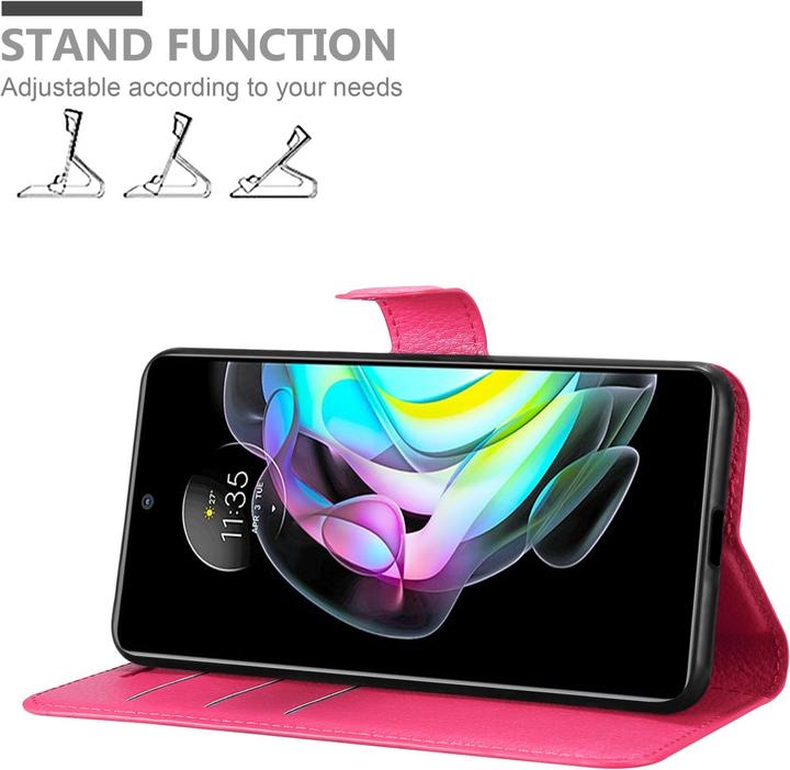 Produktbild Cadorabo Book Stand Hülle für Motorola EDGE 20 (Motorola Edge 20)