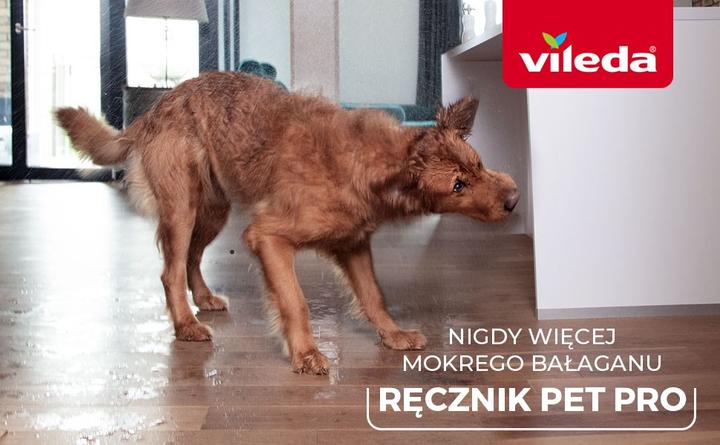 Image du produit Vileda Pet Pro serviette microfibre M (grise, taille M, 45 x 70cm) (45 x 70 cm)