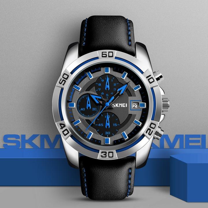 Produktbild Skmei 9156SIBU Herrenuhr + BOX