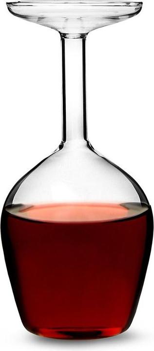 Actual product image Mikamax Upside Down Wineglass (35 cl, 1 Glasses, White wine glasses)