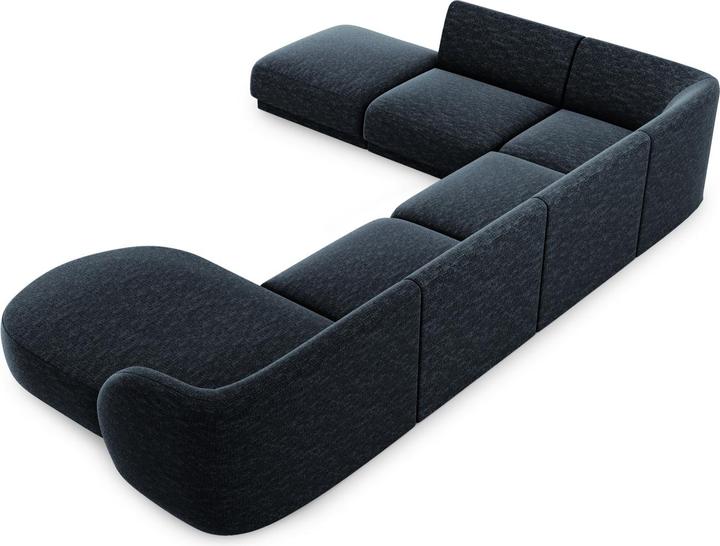 Actual product image Micadoni Panoramic Left Corner Sofa, "Miley", 6 Seats, 330x255x70Made in Europe (Sofa landscape)