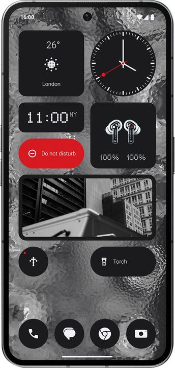Actual product image Nothing Phone (2) (512 GB, Grey, 6.70", Dual SIM, 50 Mpx, 5G)