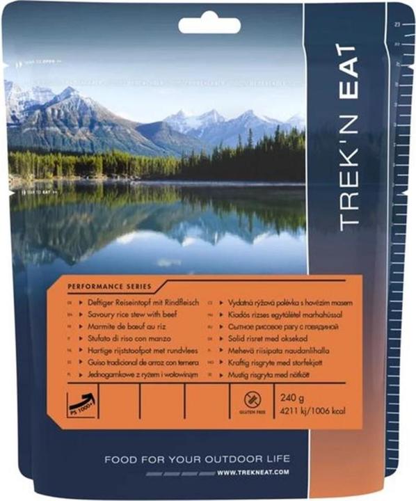 Immagine prodotto Trek'n Eat Stufato di riso + manzo PS1000+ (240 g)