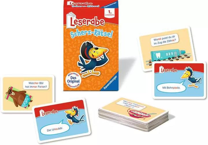 Image du produit Ravensburger 23498 - Leserabe - Le jeu des cartes pour apprendre à lire en s'amusant - 1ère classe (Allemand)
