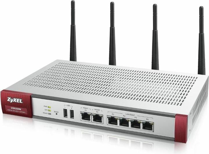 Actual product image Zyxel USG60W Bundle
