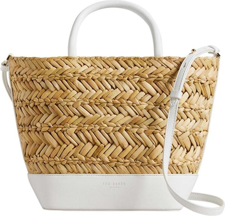 Immagine prodotto TED Baker Ivelie Medium Raffia Tote Dames - Weiss - Einer Grösse