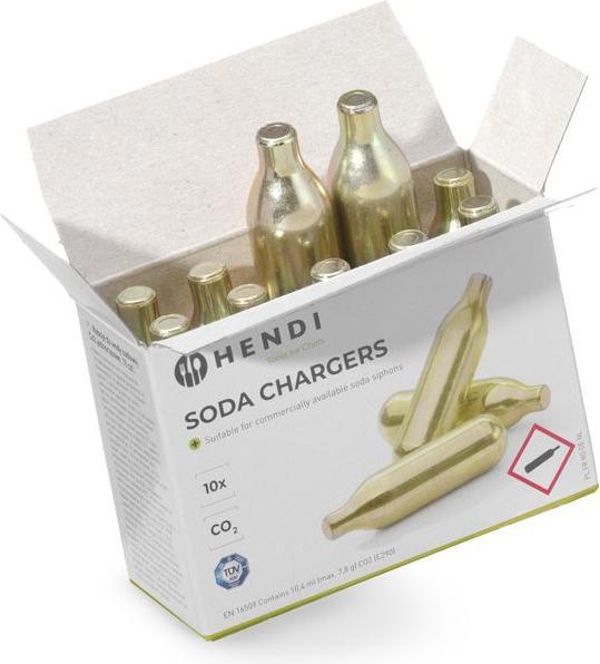 Actual product image Hendi Soda (CO2) capsules 10 pcs / KT