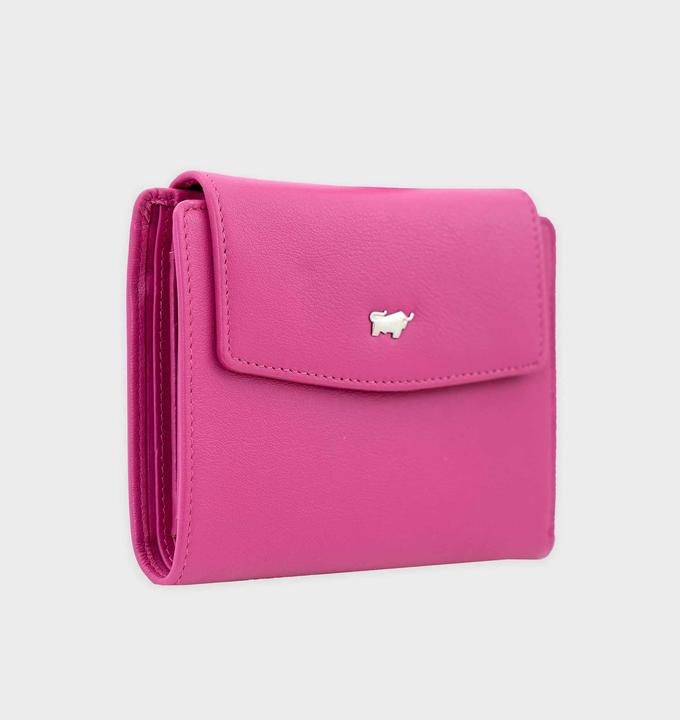 Actual product image Braun Büffel Joy wallet RFID protection leather 12 cm