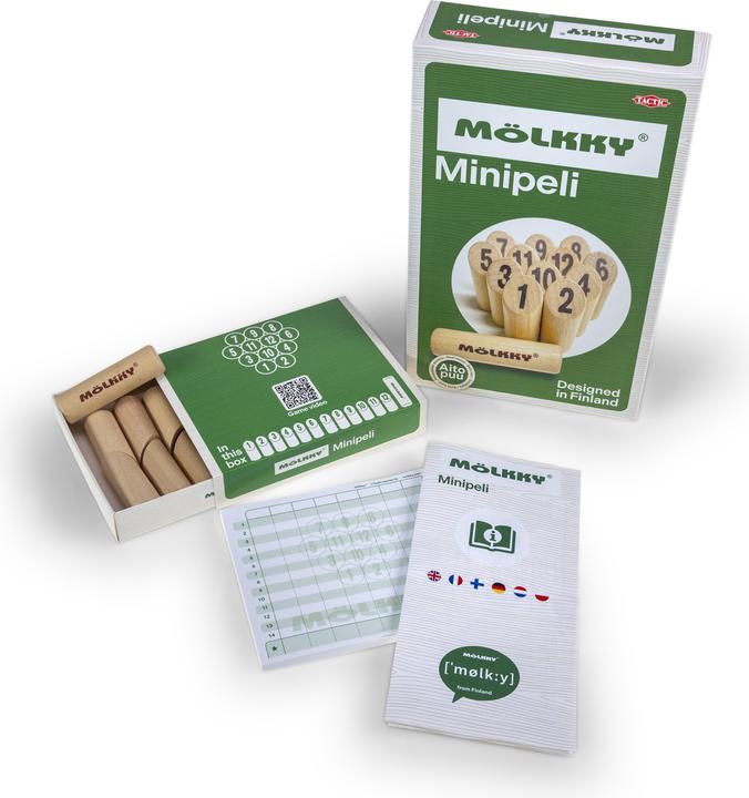 Image du produit Tactic Molkky: Minipeli - Gadget-Spiel
