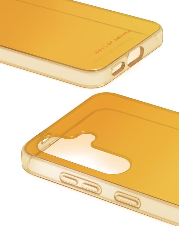 Actual product image iDeal Of Sweden Clear Case Mid - Orange Spritz (Samsung Galaxy S24)
