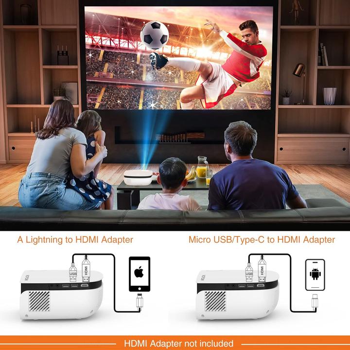 Immagine prodotto Topvision Mini Beamer (Full HD, 7500 lm)