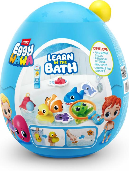 Image du produit Zuru Eggywawa Salle de bain Temps Surprise Bleu