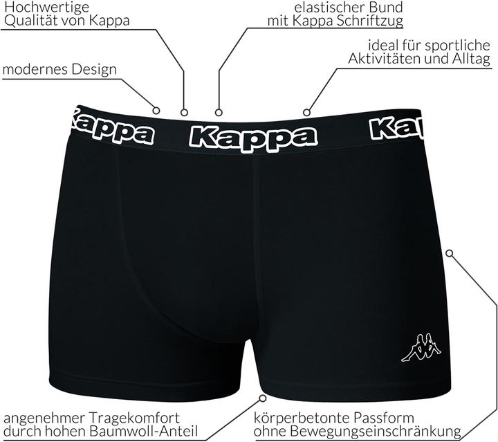 Image du produit Deuba Lot de 6 boxers (S, paquet de 6)