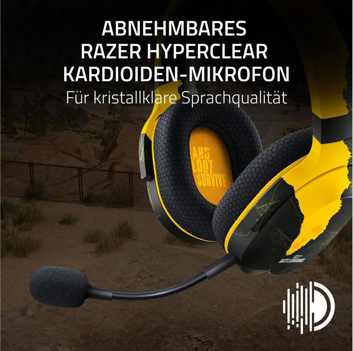 Actual product image Razer Barracuda X (2022) - PUBG Edition (Wireless, Cable)