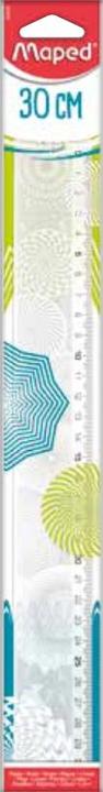 Produktbild Maped Lineal flach geocustom 30cm (300 mm)