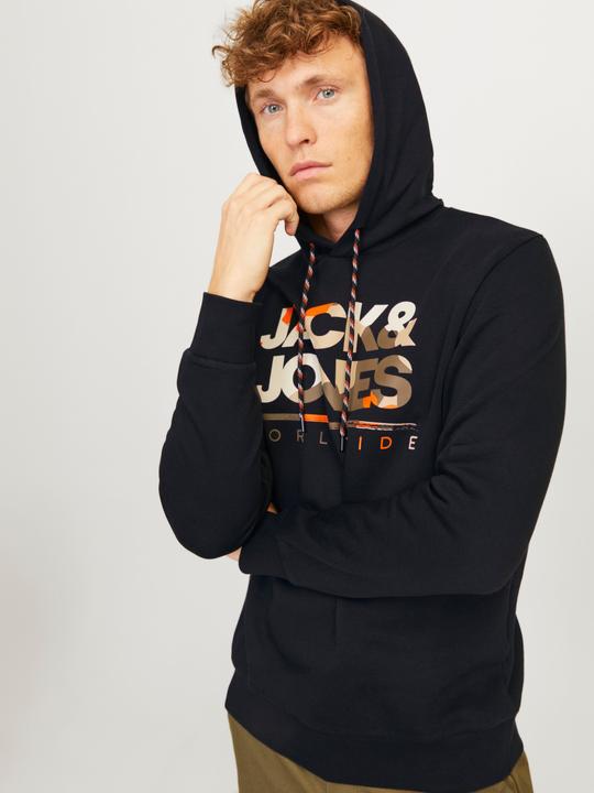 Actual product image Jack & Jones Jjluke Sweat Hood 2pk Mp (XXL)