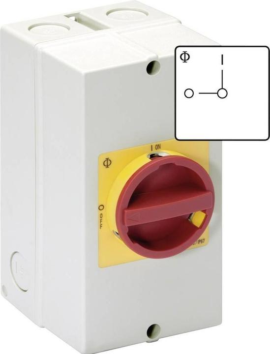 Actual product image Kraus & Naimer Repair switch KG 6 pole