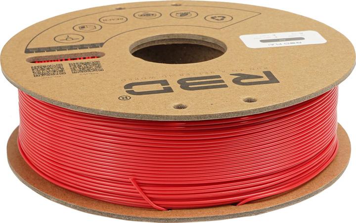 Produktbild R3D PLA+ Rot Filament 1.75mm 1Kg (PLA+, 1.75 mm, 1000 g, Rot)