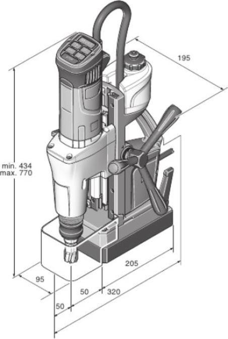 Immagine prodotto Fein Carotatrice magnetica KBM 65 U (Corrente elettrica)