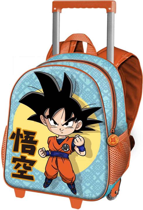 Karactermania Dragon Ball Son Goku - Kinderrucksack mit Rädern