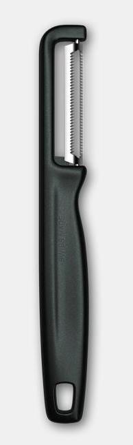 Actual product image Victorinox Iota Peeler, serrated, double-edge, black