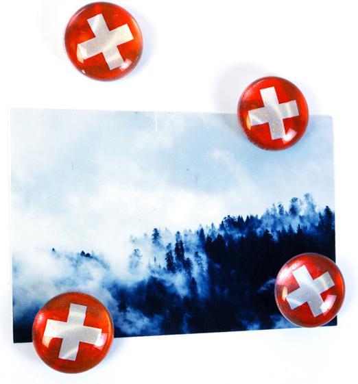 Actual product image Trendform EYE magnets SWISS CROSS (4 x)