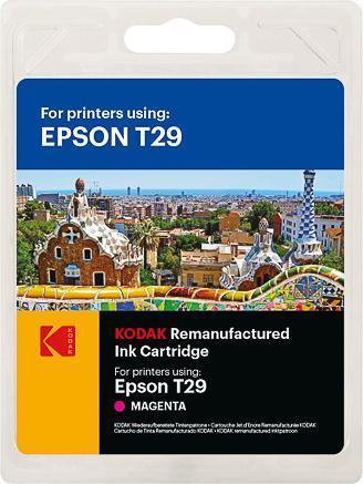 Produktbild Kodak SUPPLIES 185E002903 EPSON XP Tinte magenta rebuilt T2983 300Seiten Blister 12ml (M)