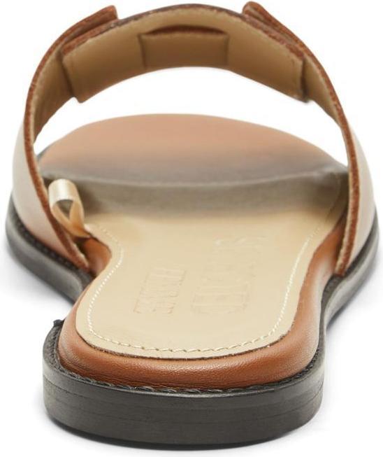 Actual product image Selected Homme Slfisabella Leather Slider (36)