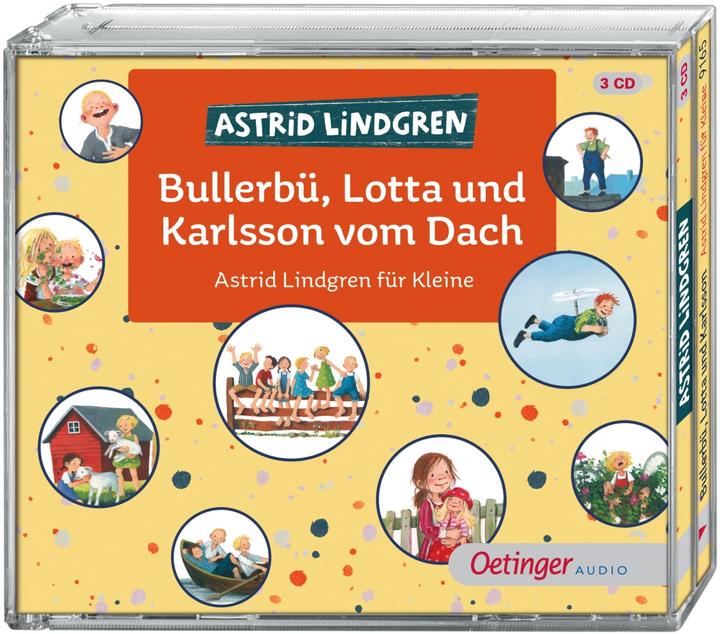 Produktbild Bullerbü, Lotta und Karlsson vom Dach (Ursula Illert, Annette Louisan, Frank Gustavus, Silke von Hacht, Katrin Engelking, Leonie Landa, Karl Kurt Peters, Cathlen Gawlich, Kay Poppe, Thyra Dohrenburg, Astrid Lindgren, Senta Kapoun, Deutsch)