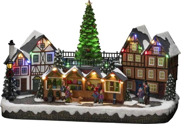 Produktbild Konstsmide LED Szenerie Weihnachtsmarkt