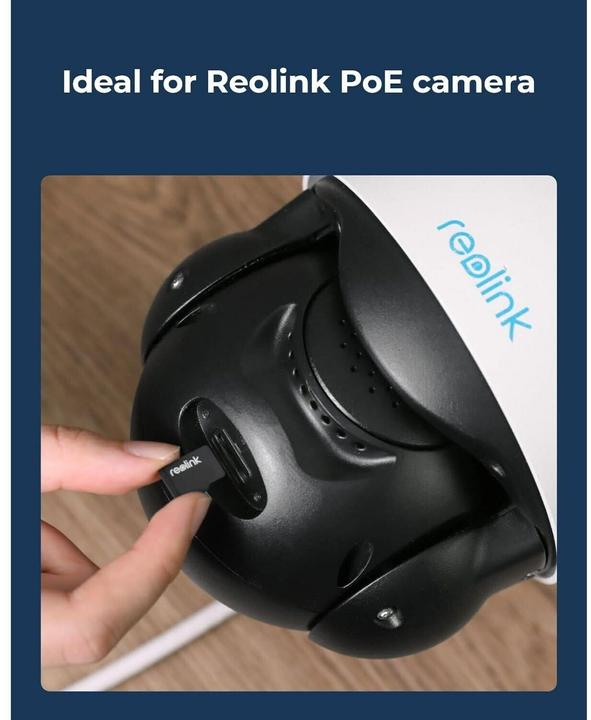 Actual product image Reolink Micro- card SD (128 GB, microSDXC, U3, UHS-I)
