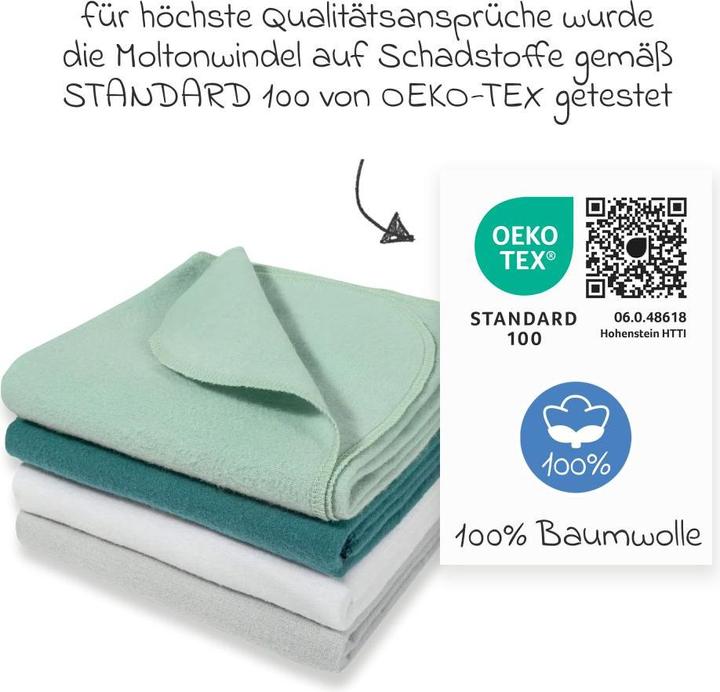 Produktbild Makian Moltontücher (80 cm, 80 cm)