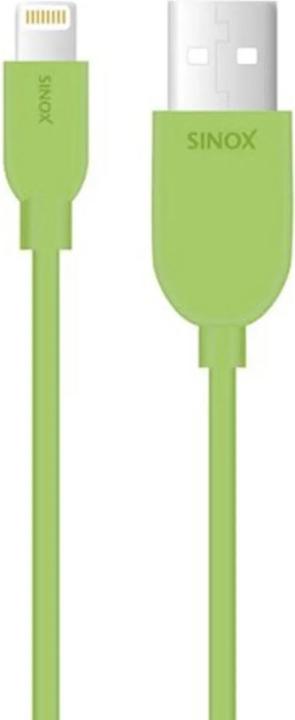 Produktbild Sinox iMedia Cbl USB-Lightn1.0M Gree (1 m, USB 2.0)